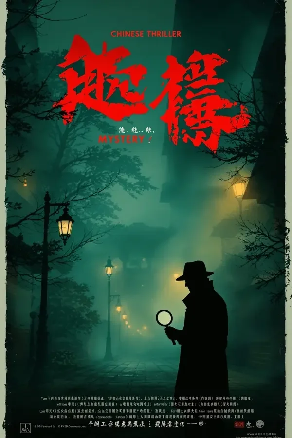 番茄魔改短剧《无影之城》悬疑剧场封面